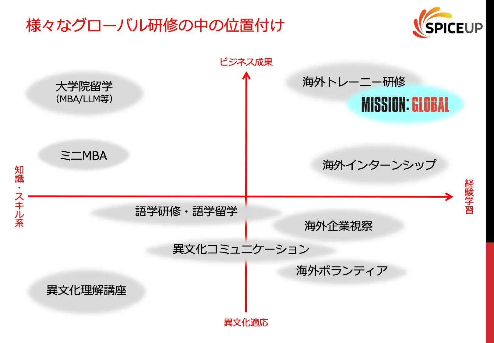 実績ある海外研修プログラムからの派生